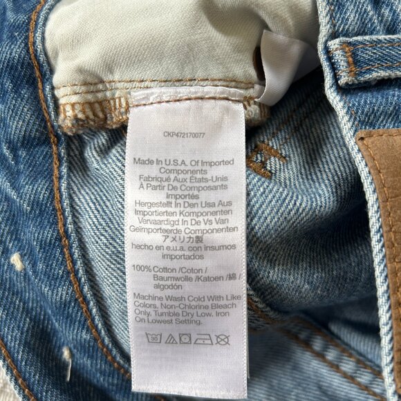 Madewell Slouchy Boyjean in Rosewell Wash, Size 25 - Picture 5 of 8